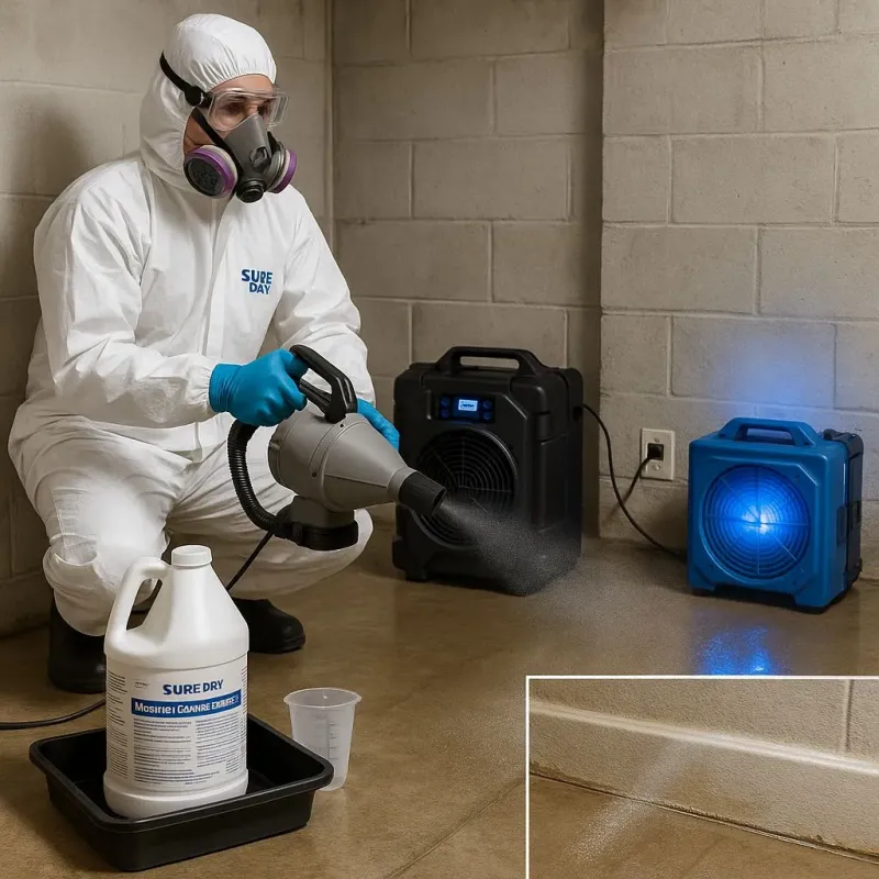 Sanitization and Odor Removal process in Topton, PA