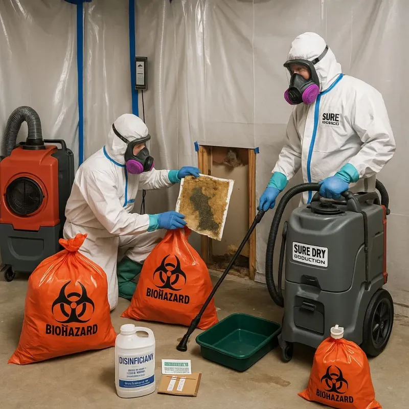 Contaminated Water Handling Protocols process in Topton, PA