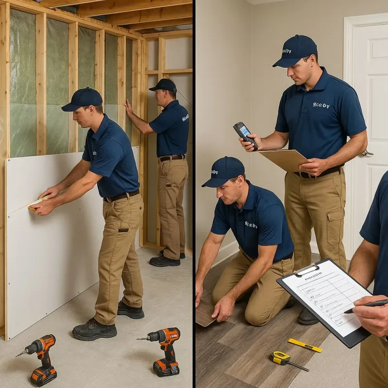 Repairs and Reconstruction process in Topton, PA
